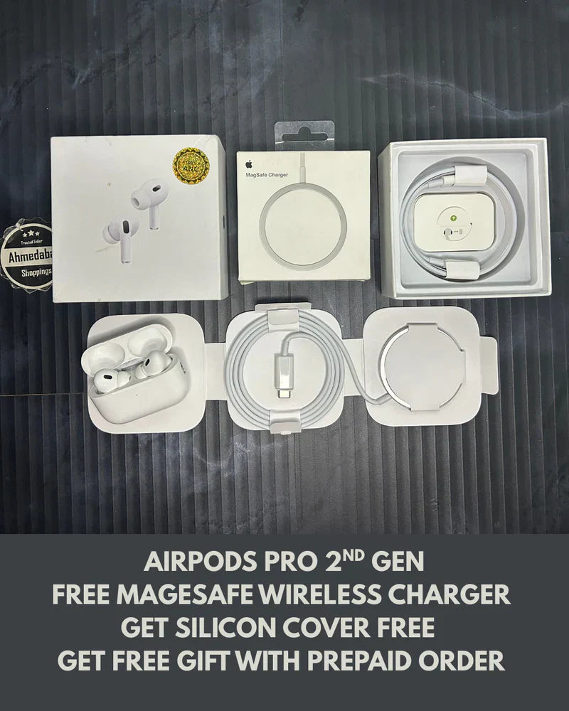 AIRPODS PRO 2ND GEN & FREE MAGSAFE POWERBANK