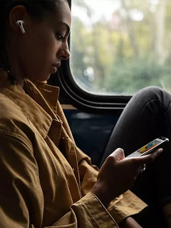 Global Impex AirPods Pro 4 | Wireless Earbuds | , Spatial Audio, USB-C Case, Bluetooth 5.3, Sweat & Water Resistant,